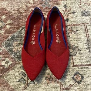 Rothy’s The Point Chili Red